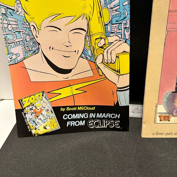 No. 1 & 2 Aztec Ace Eclipse Comics 1984 March April First Issue Comic Book - Picture 5 of 8